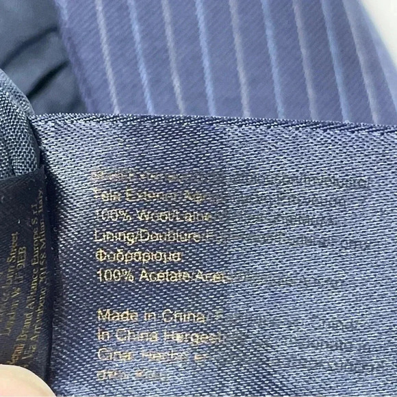 Brooks Brothers 100% Wool Navy Blue Blazer Women's 2 8565/b - Picture 6 of 9